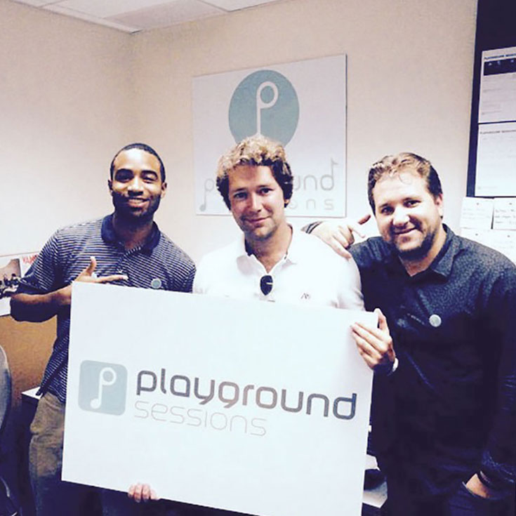 In 2011, Seb Wery met the Playground Sessions founders in NY.